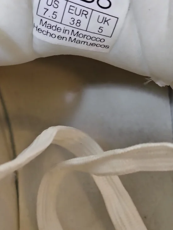 ALDO White Lace-Up Sneakers - Picture 6 of 6